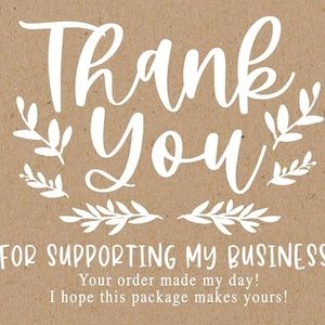 Thanks for stopping by! Your order made my day! I hope this package makes yours♥